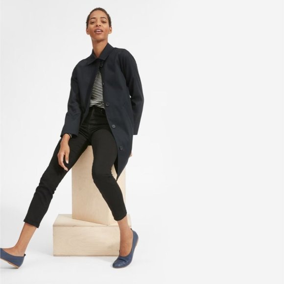 Everlane The Italian Leather Day Glove in Navy Blue Womens Shoes Loafers flats - Picture 10 of 12